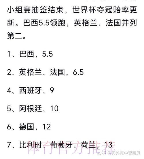 全面解读世界杯专家预测 全面解读世界杯专家预测
